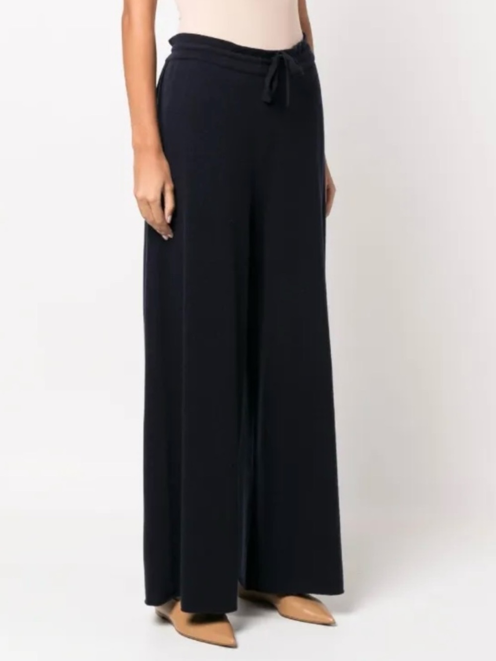SPANX Black Wide-Leg Drawstring Pants size s/ch/p - Picture 12 of 12